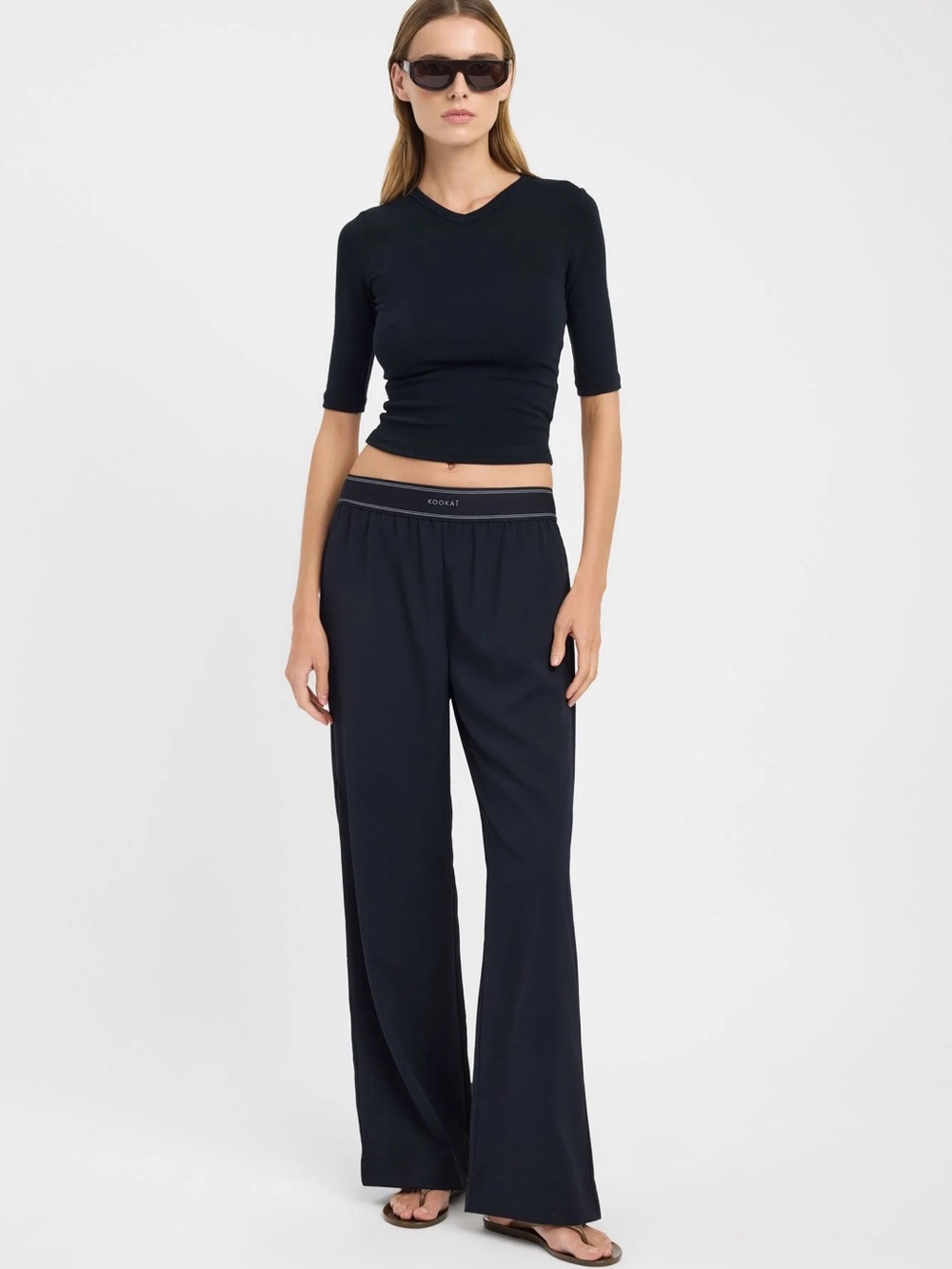 Kookai Opal Branded Elastic Pant